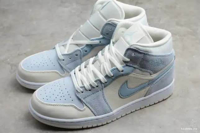 Cheap Textures Mixed Jordan Blue DA4666-100 Air Mid 1 0505